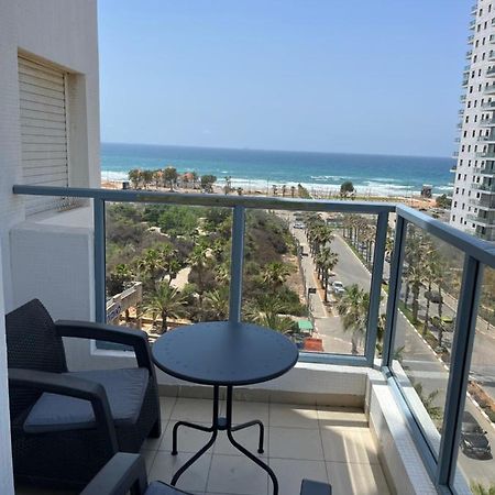 Exceptional View Facing Sea Of Givat Olga Hadera Apartment Ngoại thất bức ảnh